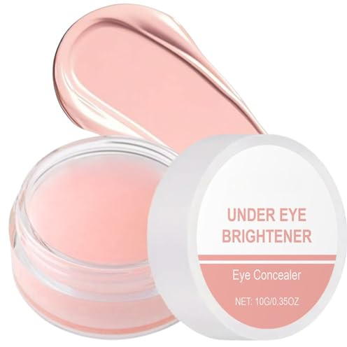 Under Eye Brightener - Under Eye Concealer for Dark Circles & Puffy Eyes- Primer Eye Colour Corrector - Instant Anti Age Eraser Eye Concealer for Spot & Blemish, Nourishing, Korean Makeup