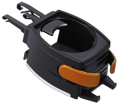 HEATSHAKING Soporte Móvil Coche Multifuncional con Portavasos para Ventilación de Aire Acondicionado Soporte Estable y Duradero para Taza de Agua Automóvil Fácil Instalación