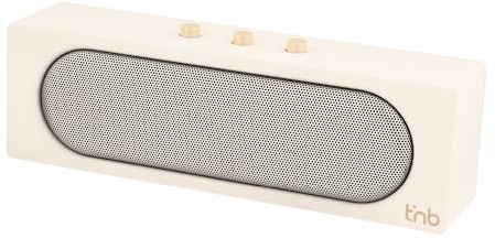 T'nB - Enceinte Bluetooth Rainbow Barre, Bluetooth 5.4, 10 W Rms, Autonomie 8 H, Connexion Tws Stéréo, Micro Sd, Prise Jack 3,5 Mm, Radio Fm, Format Compact 24 X 7 Cm, Batterie 1200 Mah - Blanc Ivoire
