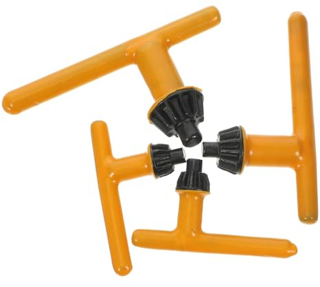 COLLBATH Clé de Mandrin pour Perceuse à Colonne 4pcs en Acier et Caoutchouc Haute Précision Efficacité Améliorée en Atelier