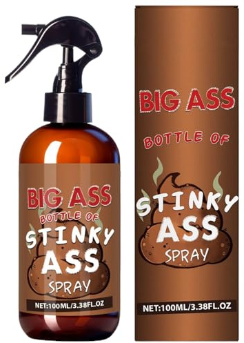Pumpluktspray 100 ml | Fartspray för skämt | Lukt för praktiska skämt - för fester familjesammankomster och klassrum
