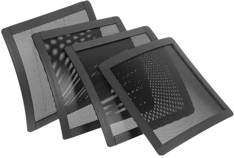 Homoyoyo Sommerstimmung PC Mesh Filter aus PVC mit Magnetischem Staubschutz für Gehäuselüfter 12cm Staubfilterabdeckung für Computerzubehör und Lüfter im Heimgebrauch