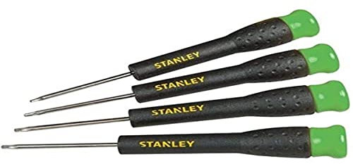 STANLEY STHT0-62630 Cacciaviti di Precisione, 4 x Torx, Set di 4 pz