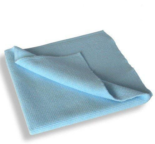 Mikrofaser Staubtuch Perfektion, sanftes Profi-Pflegetuch 40 x 40cm, Blau