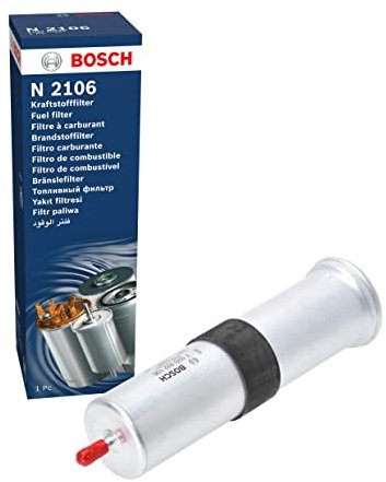 Filtro Diesel per Auto Bosch N2106 - Separa le particelle e l'acqua dal carburante, protegge il sistema di iniezione