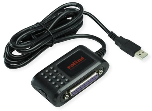 ROLINE Konverter USB/Parallel + Seriell