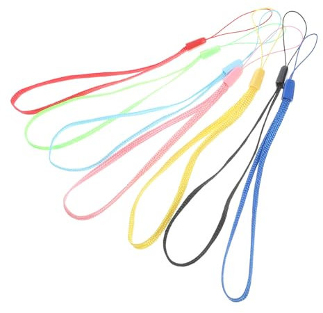Hemobllo Unterwasserkamera Schlüsselanhänger Mit Namen Handy-Handschlaufe: 50 Handschlaufe Nylon- Für Handy Usb-Sticks Schlüsselanhänger (Zufällige) Kette Kette e
