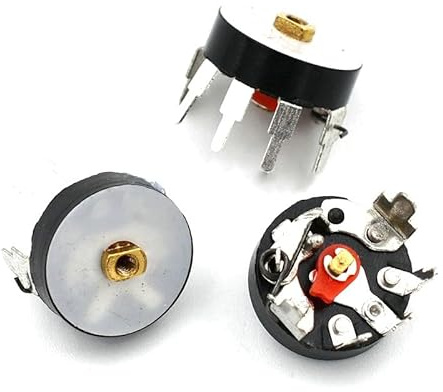 5pcs Amplificador De Potencia Volumen Potenciómetro RV12MM B503 B50K Con Pintor De Esquina De Interruptor