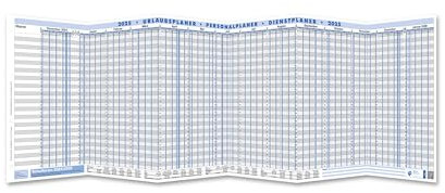 2025 Profi Urlaubsplaner Personalplaner 35 Mitarbeiter (2)