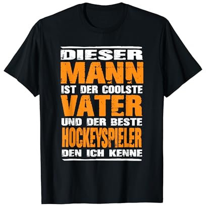 Vater und Hockeyspieler Hockey Feldhockey Feldhockeyspieler T-Shirt