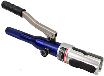 Pince à sertir hydraulique Outils de sertissage hydrauliques de tuyau de Pex appuyant sur des outils de plomberie for le tuyau de Pex, d'acier inoxydable et de cuivre, costume for l'espace étroit Util