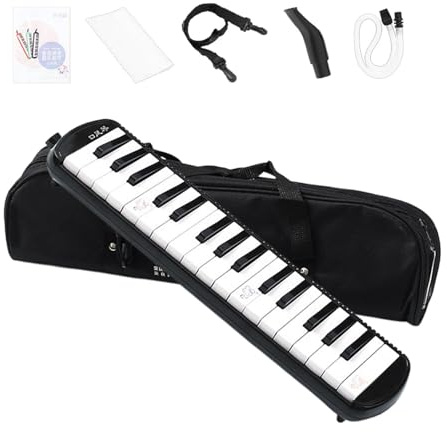 Melodica-Instrument – ​​Melodica-Instrument, Lufttastatur-Klavier |. 32-Tasten-Tastatur-Harmoniuminstrument mit Tragetasche für Anfänger und Profis, 32-Tasten-Melodica-Instrument, Melodica-Instrument