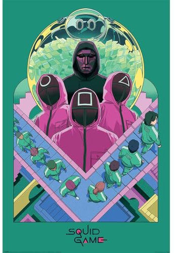 Pyramid International Squid Game 2 (Namon) Maxi Poster Print 60cm x 90cm, One Size