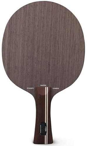 XSDAJSD Pala de Ping Pong, Pala de Tenis de Mesa, Pala de Ping Pong de 5 Capas de Madera y 2 Capas de Carbono para Raqueta de Tenis de Mesa ensamblada por uno Mismo