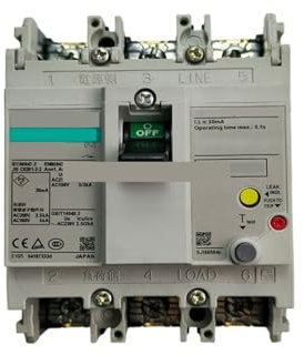KOSBO Disjoncteur différentiel triphasé EW50AAG 3P 40A 50A EW50AAG(20A)