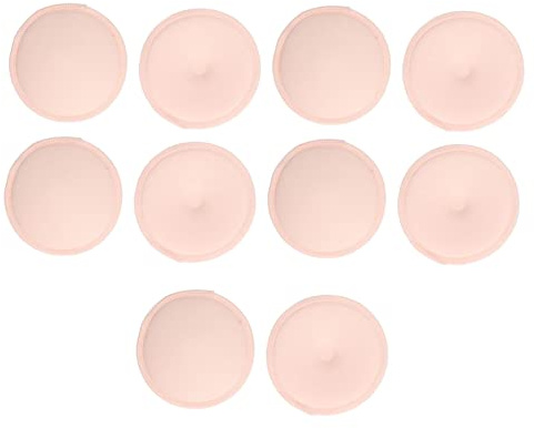 ZJchao Coppette Assorbilatte Lavabili, 10 Pezzi Coppette Assorbilatte per Reggiseno da Allattamento per Allattamento Al Seno per Perdite di Latte Riutilizzabili per Al Seno