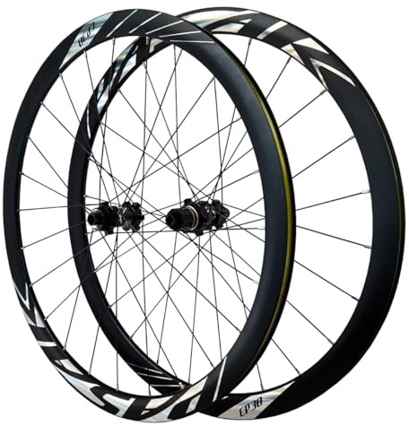 700C Cykelhjulssats Alu-legering Fälgar Med Dubbla Väggar För Landsvägscykel