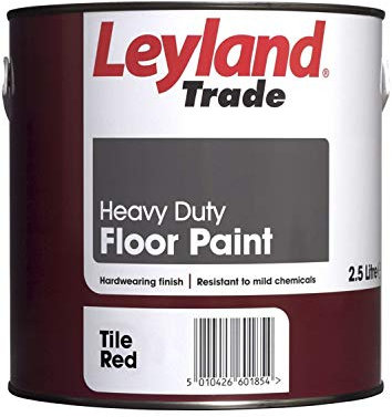 Leyland Trade Heavy Duty Floor Paint - Tile Red 2.5L
