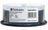 Verbatim Blu-ray Dual Layer BD-R DL Inkjet Printable Disc - 50GB - 120mm Standard - 25 Pack Spindle - 97334