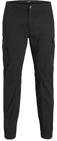 JACK & JONES Herren JJIPAUL JJFLAKE AKM 542 Black PS Hose, 44/32