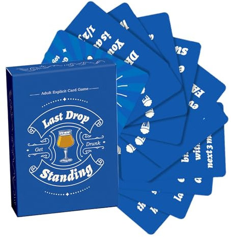 Whnbuij Trinkkartenspiel, Kartenspiel für betrunkene Liebhaber - Trinkkartenspiel für Paare,50X Bachelorette Party-Spiel, Konversationskartenspiel für den Spieleabend