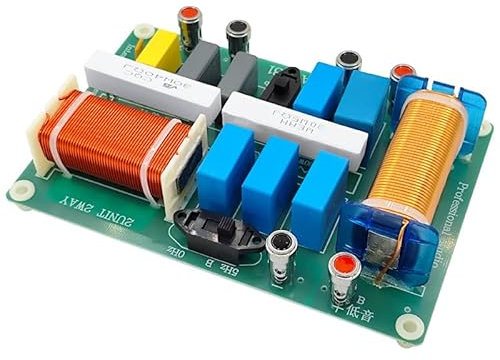 PA-281 - Filtro profesional de 2 vías de 1000 W, divisor de frecuencia, mejora el sonido en escenario y KTV