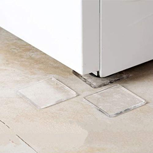 duquanxinquan Patins Anti-Vibration pour Machines à Laver, Lot de 8 Laver Mechine Anti Vibration Pieds Pads, Protège Le revêtement du Sol