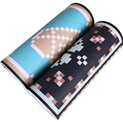 Tapetenbordüre für Küchen, selbstklebend, für Kinderzimmer, blaue Striche, Graffiti, abnehmbare Taille, Wandaufkleber, wasserdicht, Bodenleiste, PVC, dekorative Bordüre, 15 cm x 500 cm