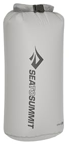 Sea to Summit - Ultra-SIL Dry Bag L 13L - wasserdichte Aufbewahrung - Rollverschluss & Patentierte Field Repair-Schnalle - Ultra-SIL-Gewebe - Wandern - 22 x 19.6 x 43.3cm - Highrise Grey - 47g