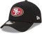 New Era San Francisco 49ers NFL Evergreen Schwarz Verstellbare 9Forty A-Frame Cap - One-Size