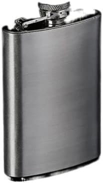 Flasque portable, flacon de hanche en acier inoxydable, mini flacon de hanche portable, bouteille de vin, d'alcool, tasse, verres for buveurs, hommes, cadeau personnalisé (couleur : 9 oz) (Color : 6o