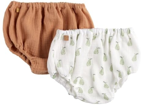 Bloomer Baby Höschen aus Baumwolle, 2 Stück