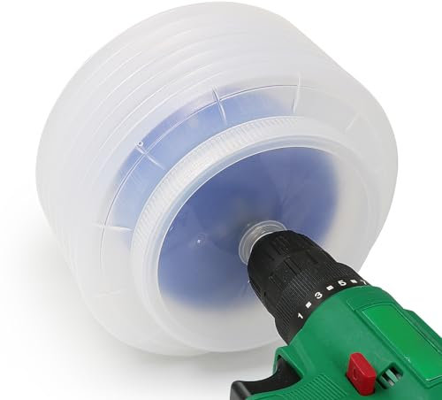 JTemgle 160mm Hole Saw Dust Bowl, Rubber Scalable Dust Cover Collector for Ceiling Cutting Work and Other Drilling Works