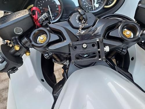 Support de Fixation pour Smartphone/GPS Compatible avec Suzuki GSXR 1300 Hayabusa 2021-2023