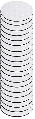Oikabio Runde Sublimations-Tassenmatte, Sublimationsdruck, rund, 8,9 cm, 20 Stück