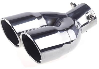 Auto Schalldämpfer Für Peugeot 206 207 307 308 406 407 408 508 2008 3008 Edelstahl Auspuffrohr Schalldämpfer Hinten Schwanz Throat Zubehör Auto Endrohr(10)