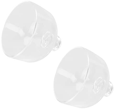 Amosfun 2pièces Cloche Alimentaire Transparente Verre Pour Gâteaux Lot De Cloches De Conservation De Nourriture