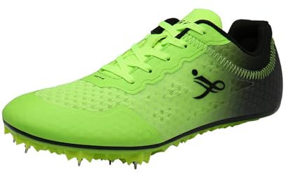 Kraftpaid Zapatillas Correr Ligeras y Antideslizantes,Zapatillas Correr con Clavos,Zapatillas Atletismo Clavos,Transpirable,Ligero,Cómodas Ligero,para Atletismo Antideslizantes NiñOs Y NiñAs