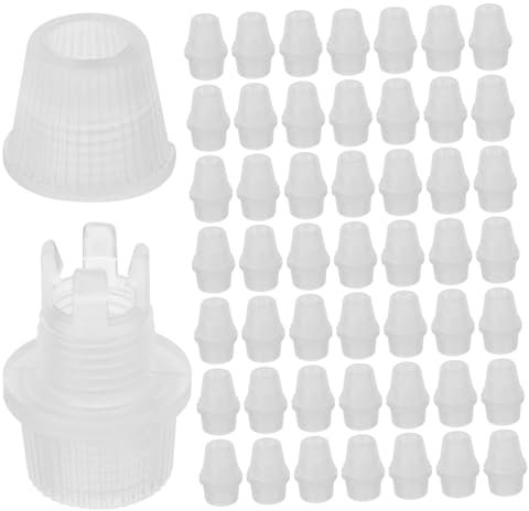DOITOOL 100Pcs Cord Grip Strain Relief Connector Thread Cable Locker for Ceiling Lights Clips Cable Fixing Clamps for Pendant Lamp Wiring Sturdy and Reliable