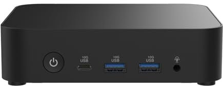ASUS NUC 14 Essential Slim Kit RNUC14MNK1500002 (con CPU Intel N150, grafica integrata, con Intel WiFi 6E, senza sistema operativo, con cavo di alimentazione UE)