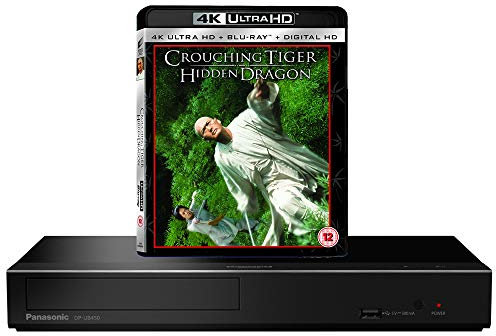 MULTIREGION Blu-ray Player Compatible with Panasonic DP-UB820 MultiRegion Blu-ray Region A, B & C - DVD Regions 1-8 - Bundle Including Crouching Tiger Hidden Dragon 4K UHD Disc