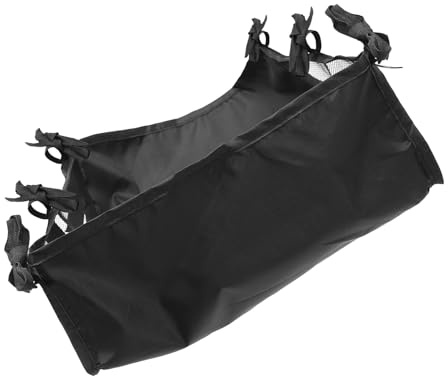 FUNNETOYU Organizador De Cochecito De Ñiño De Tela Oxford Bolsa De Malla Grande Para Compras, Inserto Inferior Extraíble y Fijación Segura Para Salidas Diarias