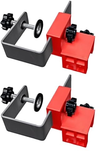 Morsetti per Installazione delle Ante dei Cassetti, Clip Di Montaggio Per Armadio, Morsetti Multifunzionali Con Guida Fori Per Falegnameria, Bricolage, Mobili E Montaggio Cucina