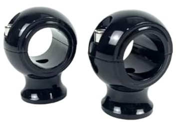 Morsetto Per Manubrio Da Moto 32 Mm Per Dyna Per Low Rider Per Bob Per FXDR 114 Riser Manubrio Riser(Black)