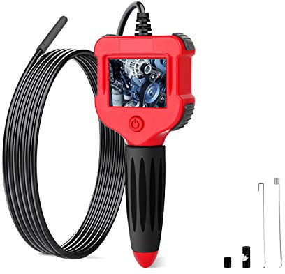 Industrielle 2 10,2 cm Bildschirm Inspektionskamera 5 5 mm HD Handheld Wasserdichtes Endoskop mit 1 Million Pixeln 70 Grad Betrachtungswinkel