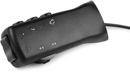 Controlador universal del volante del automóvil - Control remoto multifuncional de 7 teclas para Android Wince Reproductor multimedia de DVD del automóvil Navegación GPS - Botón