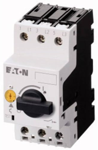 Eaton PKZM 0 Motorschutzschalter, 4A, 6.3 A Schutzschalter 690V ac 93mm x 45 mm Motorschutzschalter mit Stromwandler
