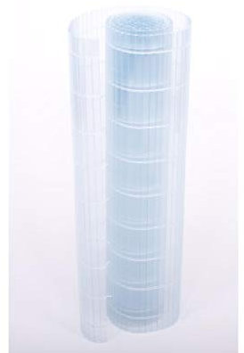 bambus-discount.com Sichtschutz halbtransparent aus lichtdurchlässigem Kunststoff 90 x 300cm - Niedrige PVC Sichtschutzmatte 0,9m x 3m