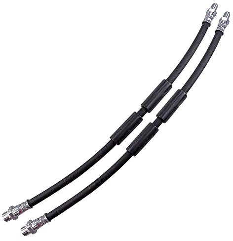 BESTPRICE 2x Bremsschlauch vorne Kompatibel mit BMW 5 Touring (E39), 5 (E39)