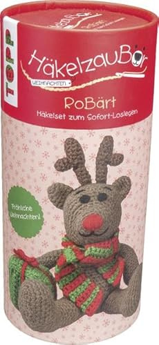 HäkelzauBär Weihnachten Häkelset Rentier: Anleitung und Material für ein bäriges Rentier zum Selberhäkeln